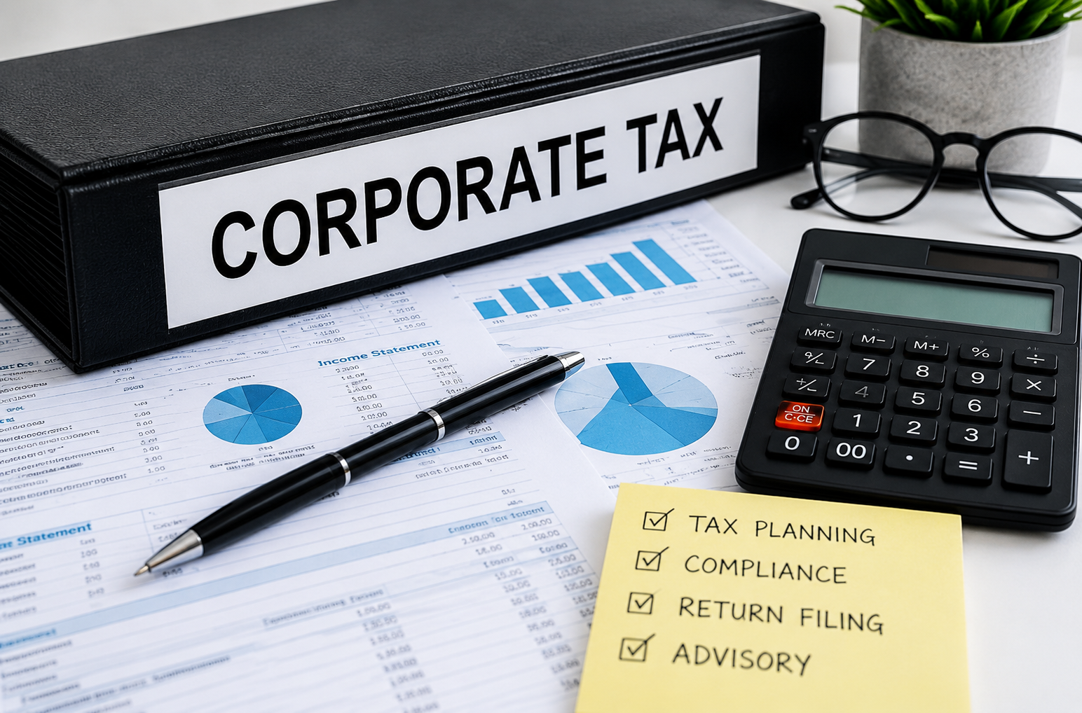 what does a corporate tax accountant do