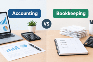 accounting vs bookkeeping